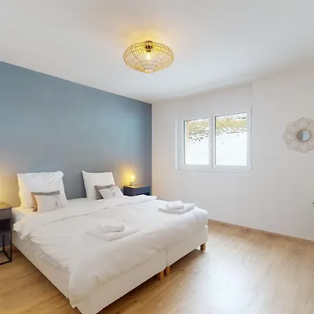 Sublime Modern Family Of 2 Bedrooms Lejlighed Leukerbad