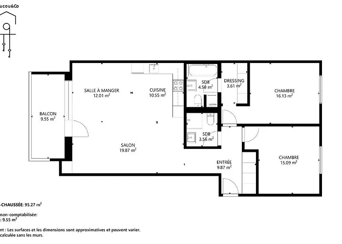 Sublime Modern Family Of 2 Bedrooms Loèche-les-Bains