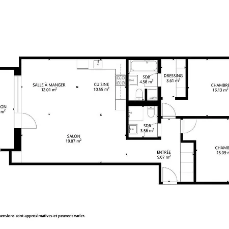 Sublime Modern Family Of 2 Bedrooms لوكباد