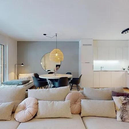 Apartman Sublime Modern Family Of 2 Bedrooms Leukerbad